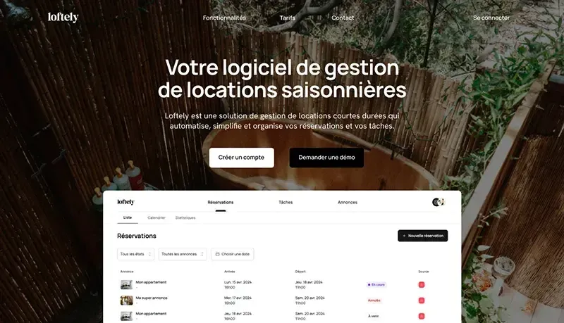 Découvrir Loftely : logiciel de gestion de locations saisonnières